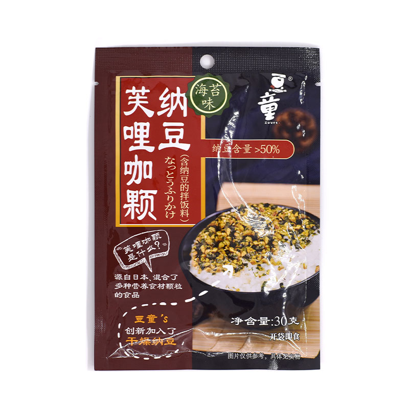 纳豆芙哩咖颗海苔味30g